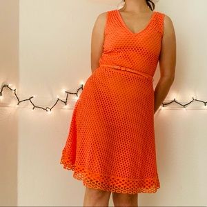 Coral Orange Sundress